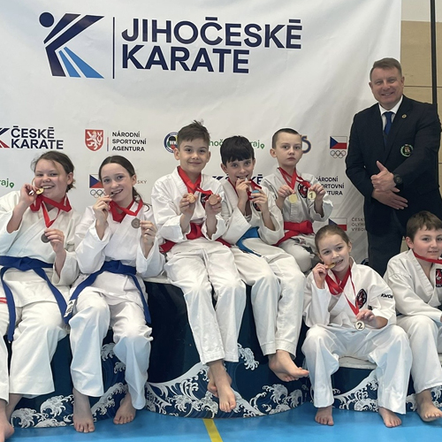 1. kolo Krajského poháru v karate 2026